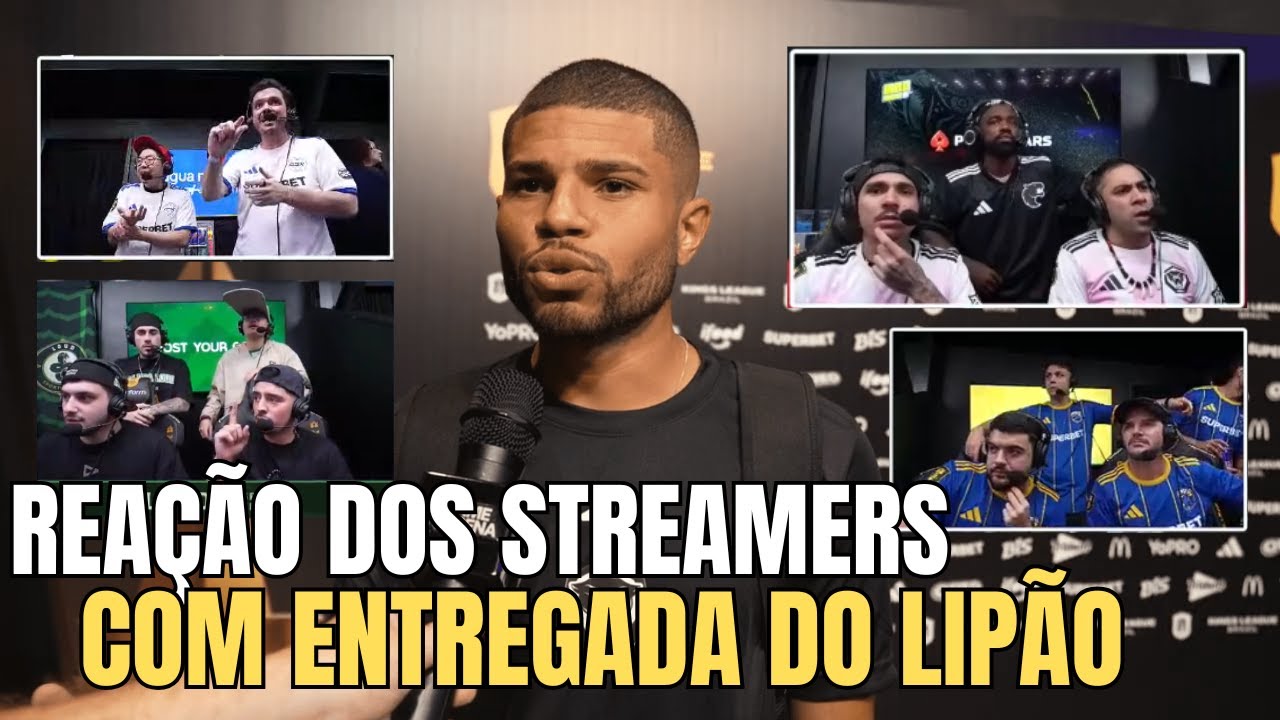 VEJA A REAÇÃO dos STREAMERS com OQUE A FURIA FEZ NA KINGS LEAGUE BRASIL