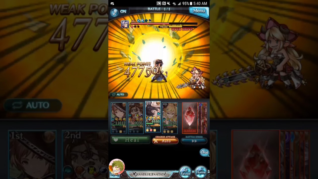 Granblue Fantasy - Vs. Quatre (Feower aka. a very angry boy)