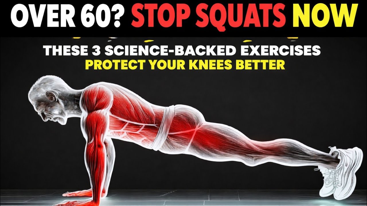 Over 60? Stop Squats NOW — These 3 Science-Backed Exercises Protect Your Knees Better
