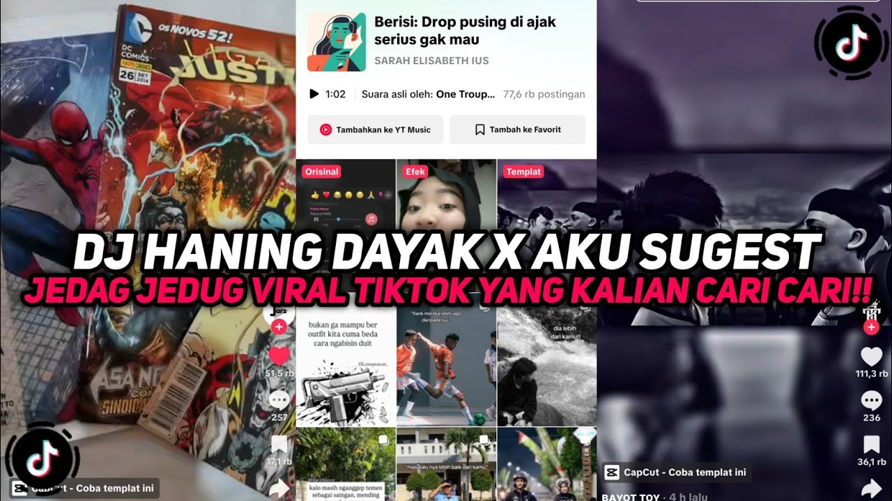 DJ HANING DAYAK X AKU SUGEST SOUND JEDAG JEDUG VIRAL TIKTOK YANG KALIAN CARI CARI!!!
