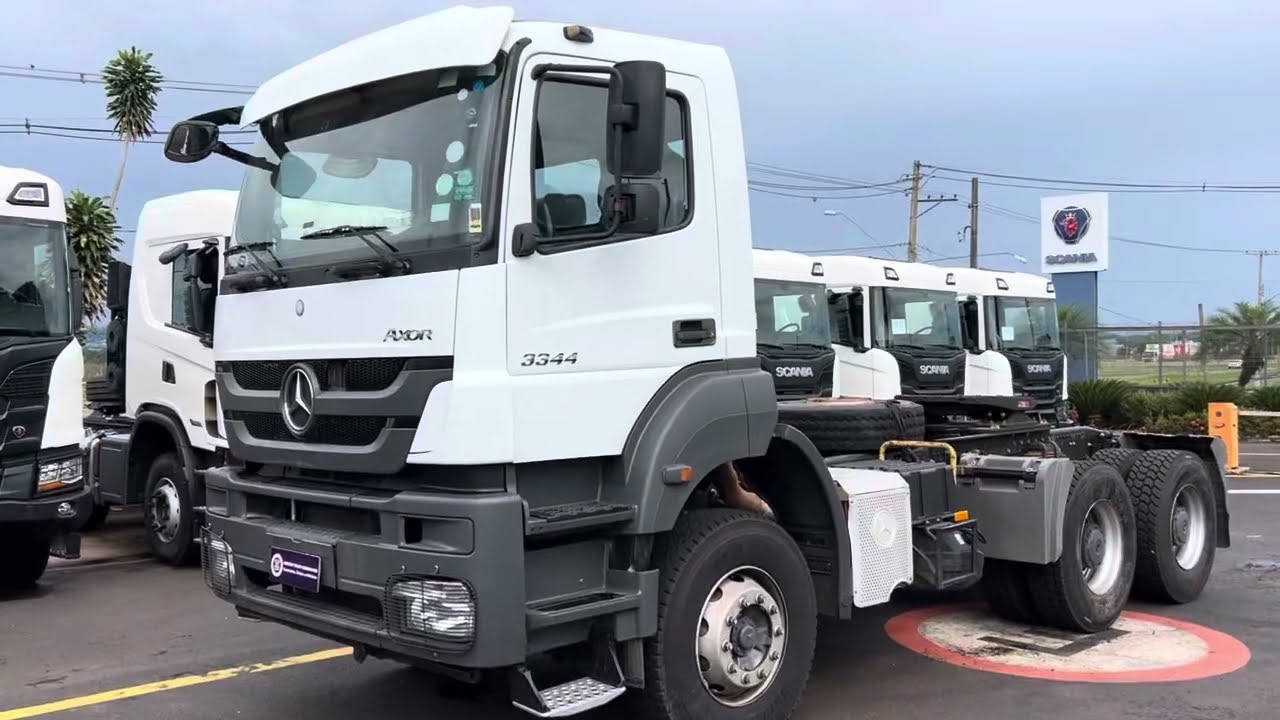 *Vendido em 03/02/2025* CAVALO MECANICO MERCEDES AXOR 3344 6X4 2021  