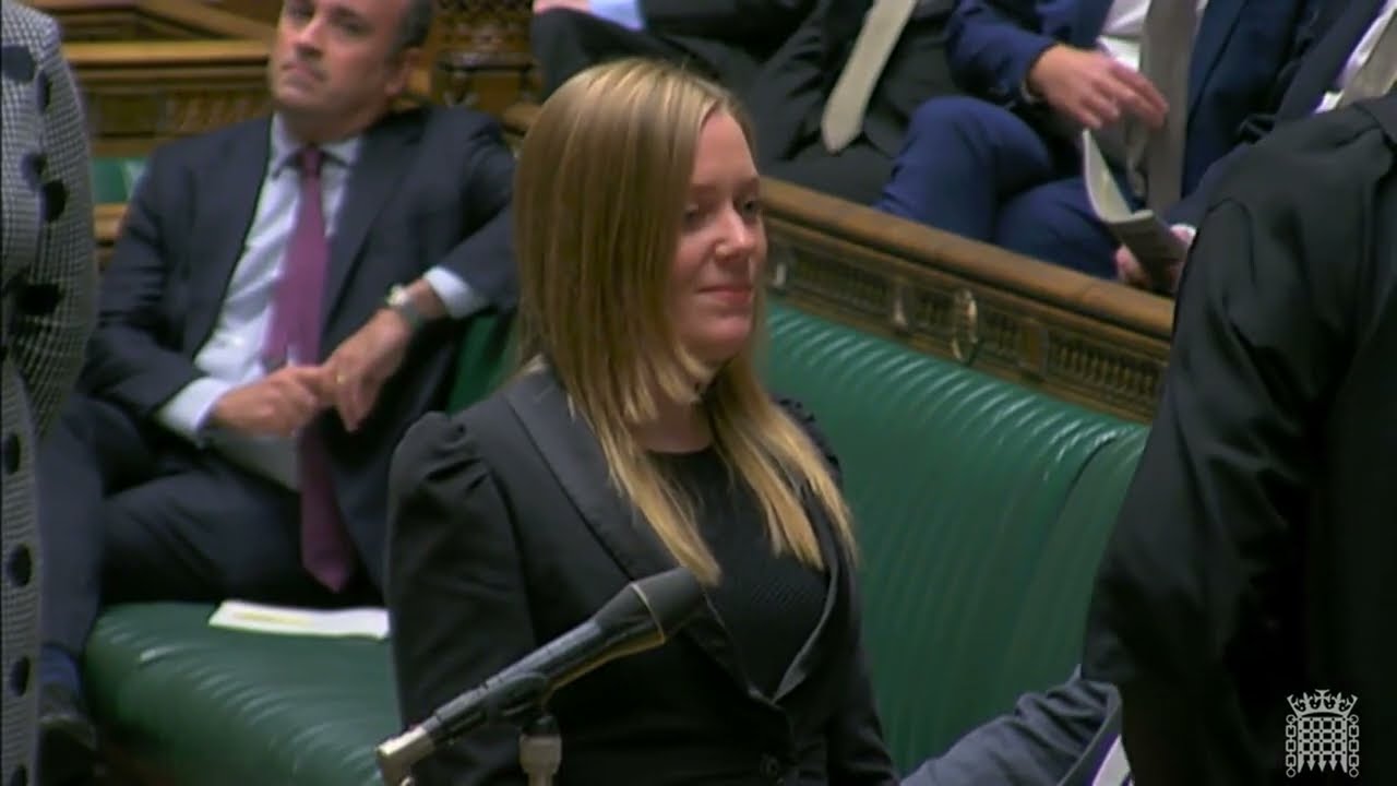 Sarah Edwards  MP for Tamworth Swearing in  23 Oct 2023