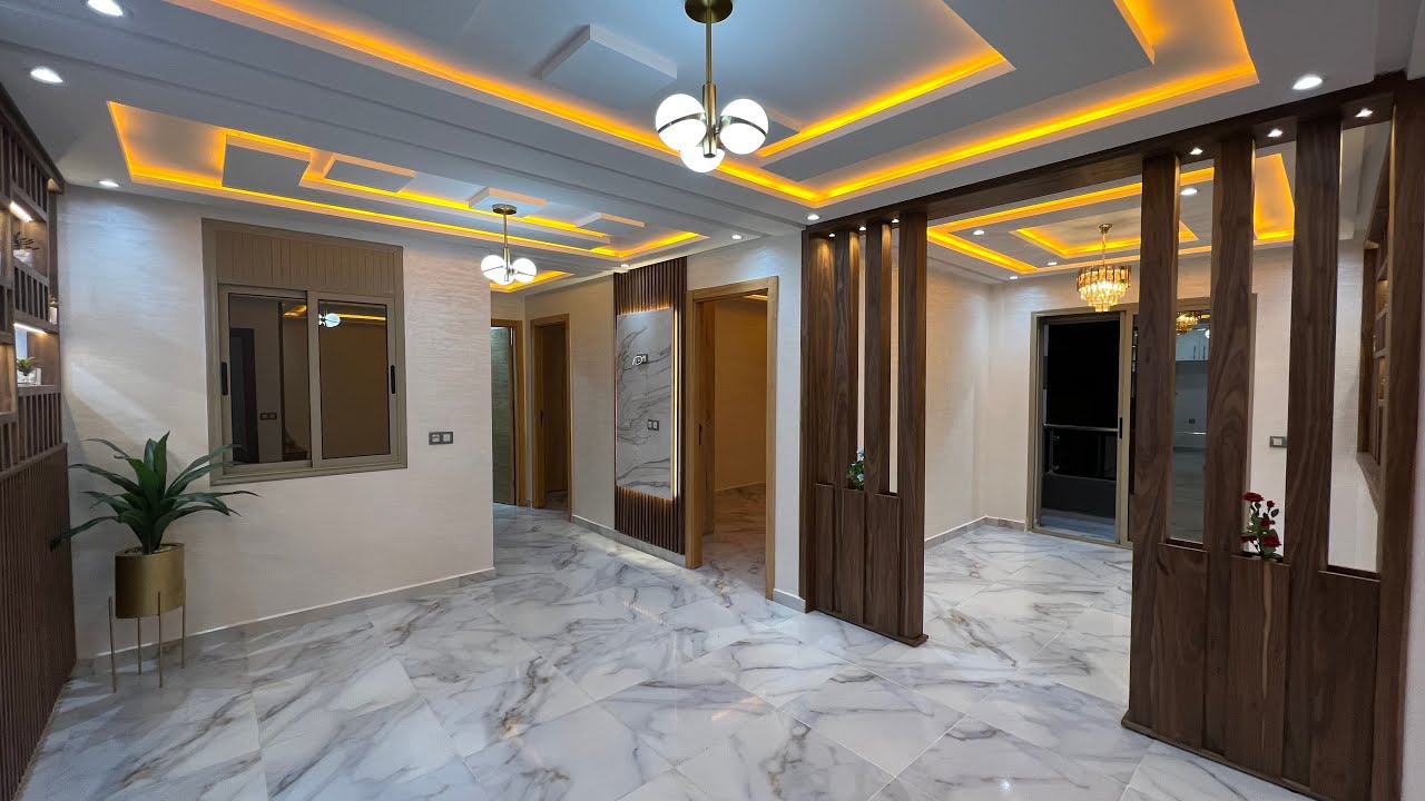 عشاق الفخامة والرفاهية💯شقق نادر ما غتلقاهم بهاد الفصالة لم يتبقى الى تلات شقق سارعوا🔥المساحة 87متر