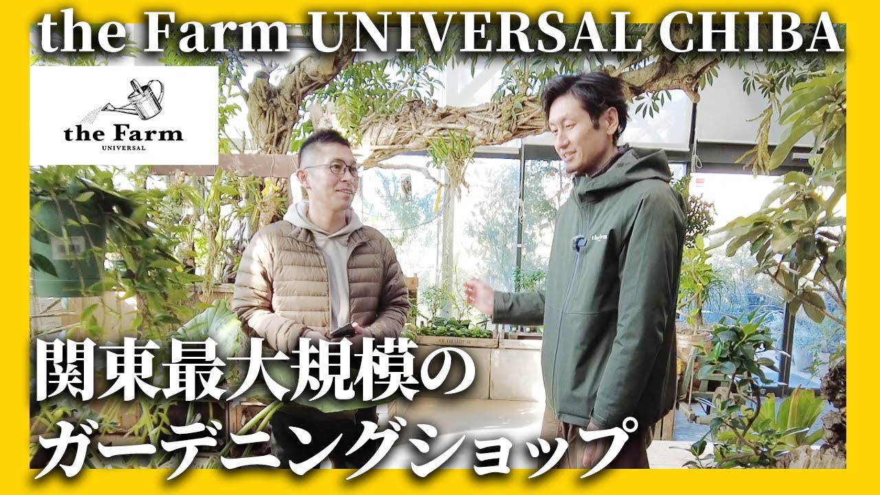 【関東最大規模のガーデニングショップ】the Farm Universal CHIBAに行ってみた！