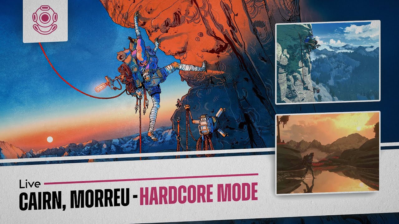 CAIU, MORREU - Jogando CAIRN no MODO HARDCORE (Permadeath) com o Ricardo como GUIA