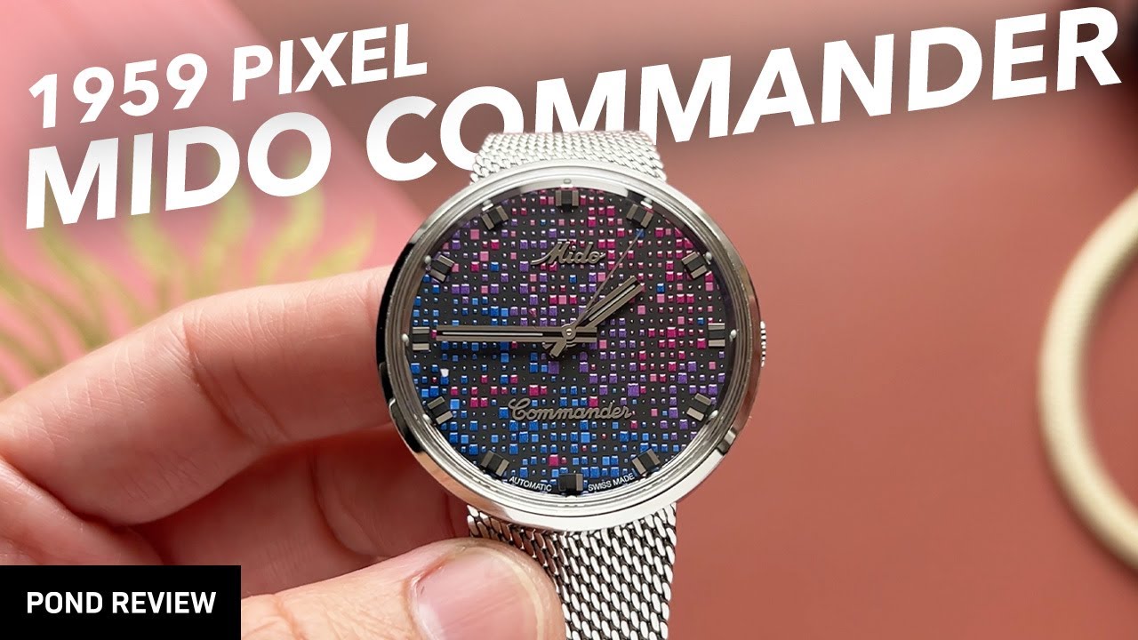 เมื่อนาฬิกาวินเทจอยากวัยรุ่น! Mido Commander 1959 Pixel