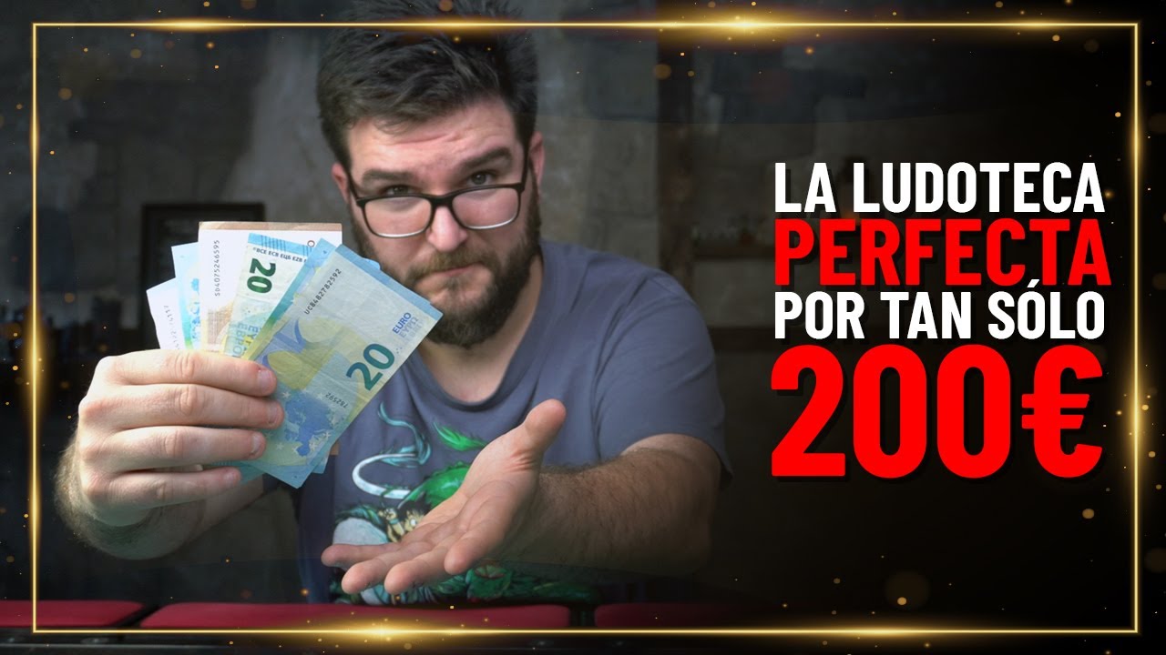 He montado la MEJOR LUDOTECA posible con 200&euro;