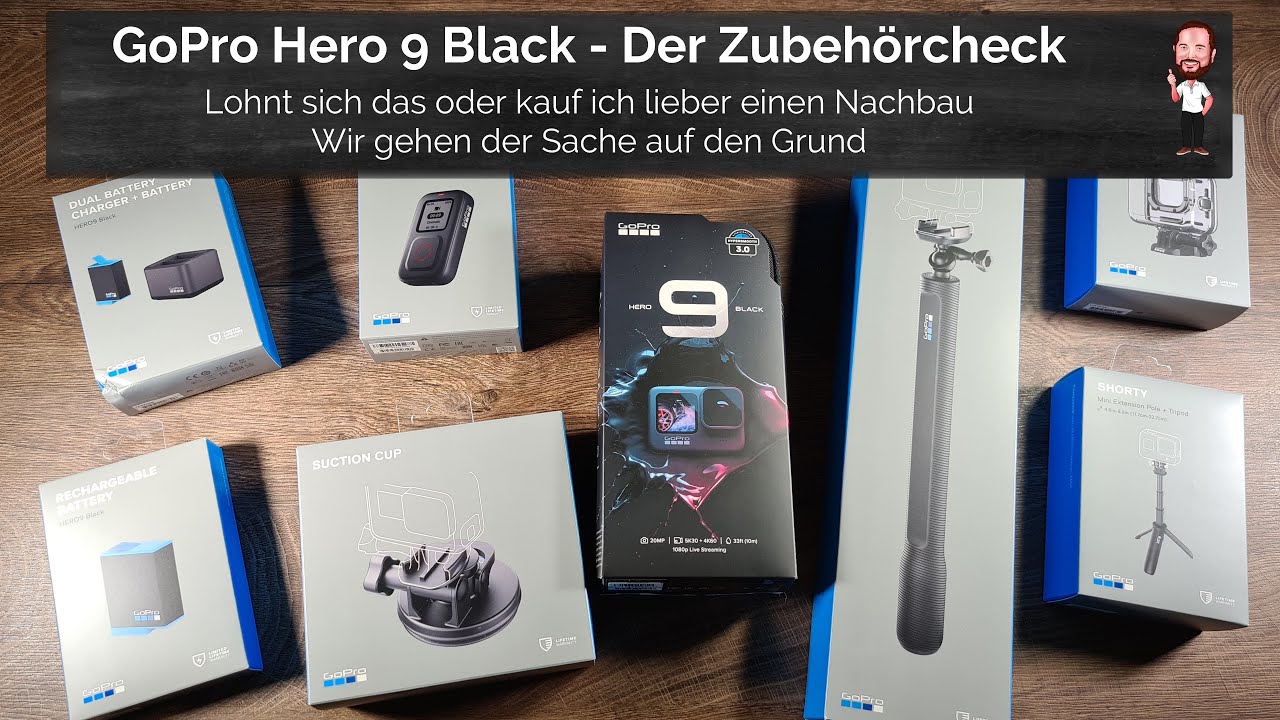 GoPro Hero 9 Black | Der große Original - Zubehör - Check | Lohnt sich das?