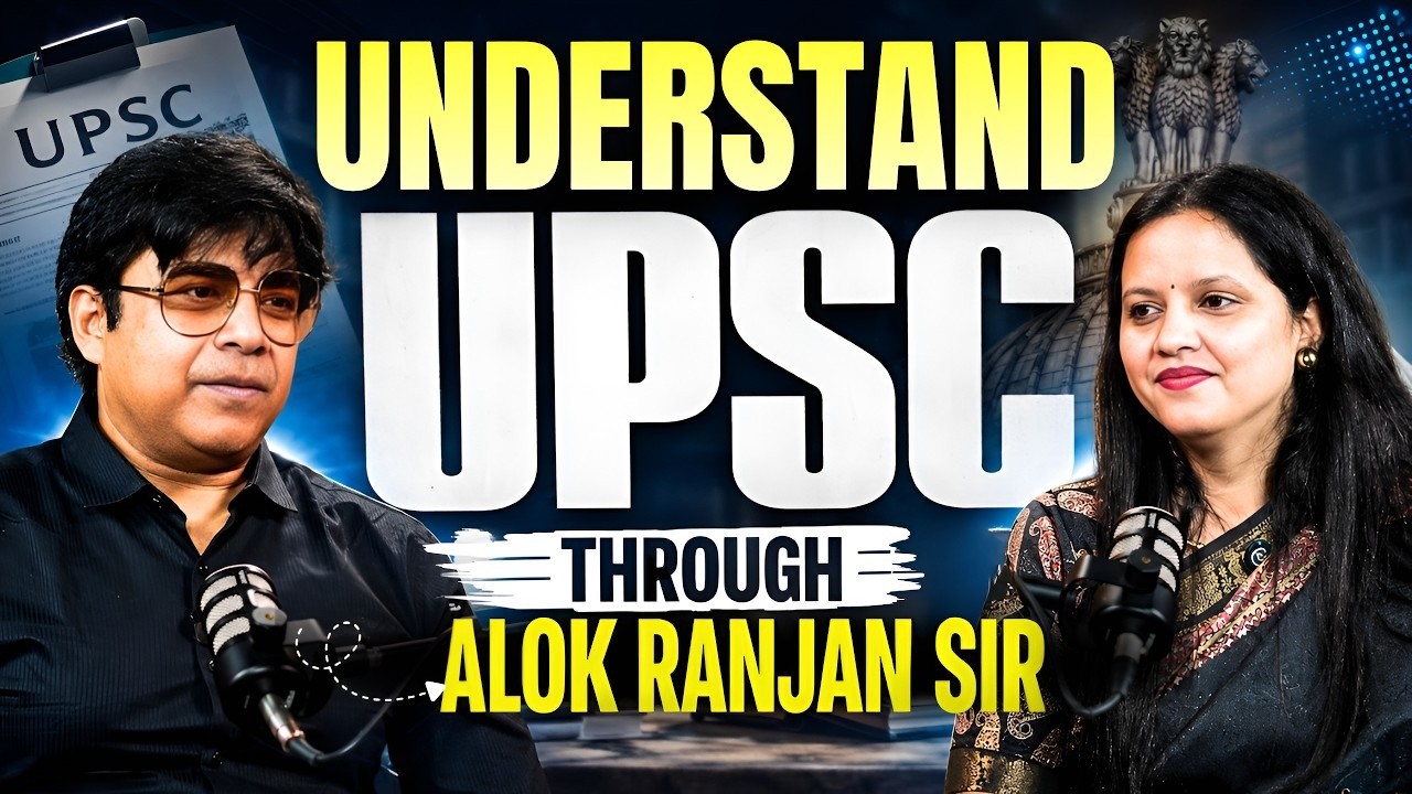 PODCAST | ALOK RANJAN SIR (GUEST) *PRATIBHA MA'AM (HOST) | UNDERSTAND UPSC WITH 15 YRS EXPERIENCE
