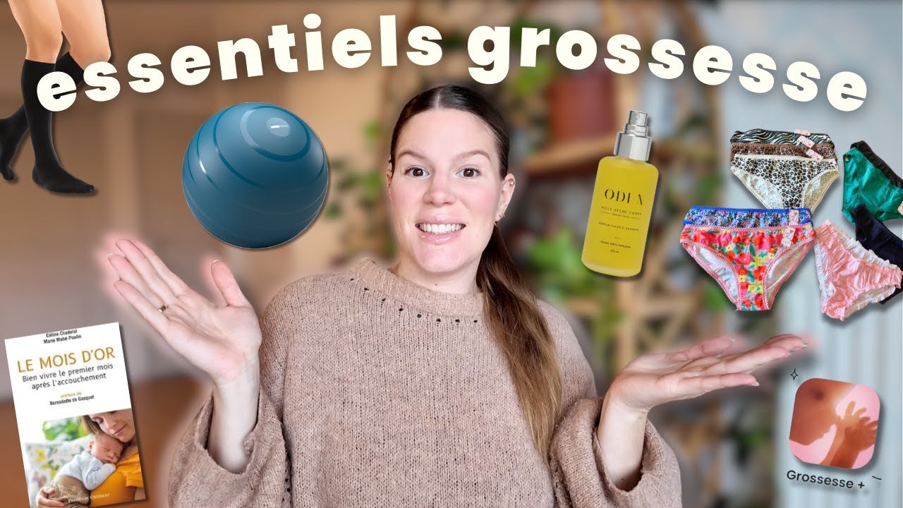 mes indispensables de grossesse 🤰🏼 | minimaliste & seconde main ✨