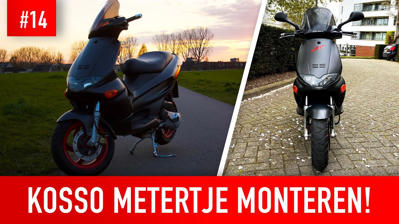 Gilera Runner Build #14 | Hoe Monteer je een Kosso tempratuur sensor?