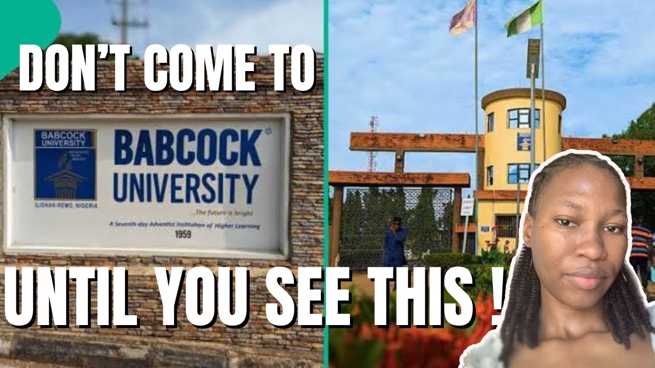 Raw and unhidden truth about Babcock University• what no one tells you -DEAR BABCOCK FRESHERS EP1