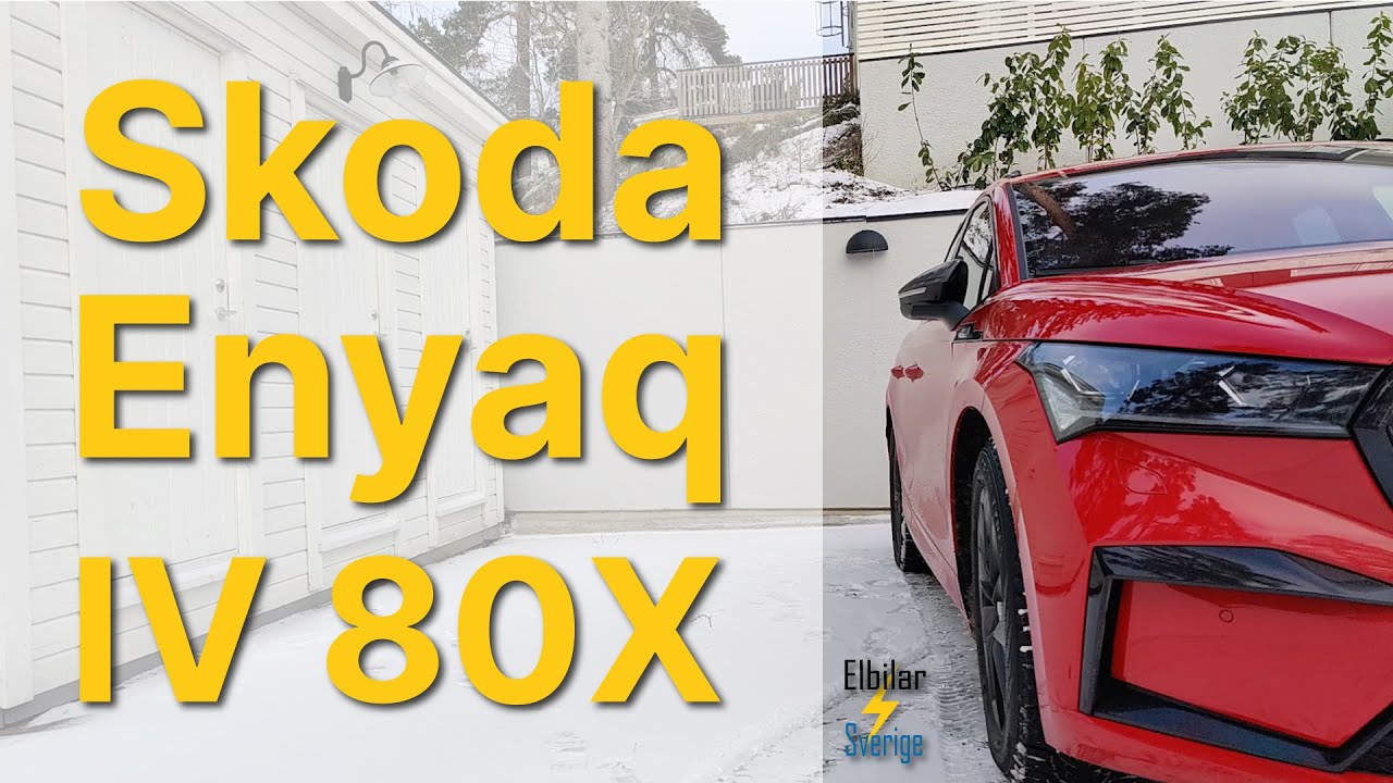 #34 En fullträff | Skoda Enyaq IV 80X Sportline