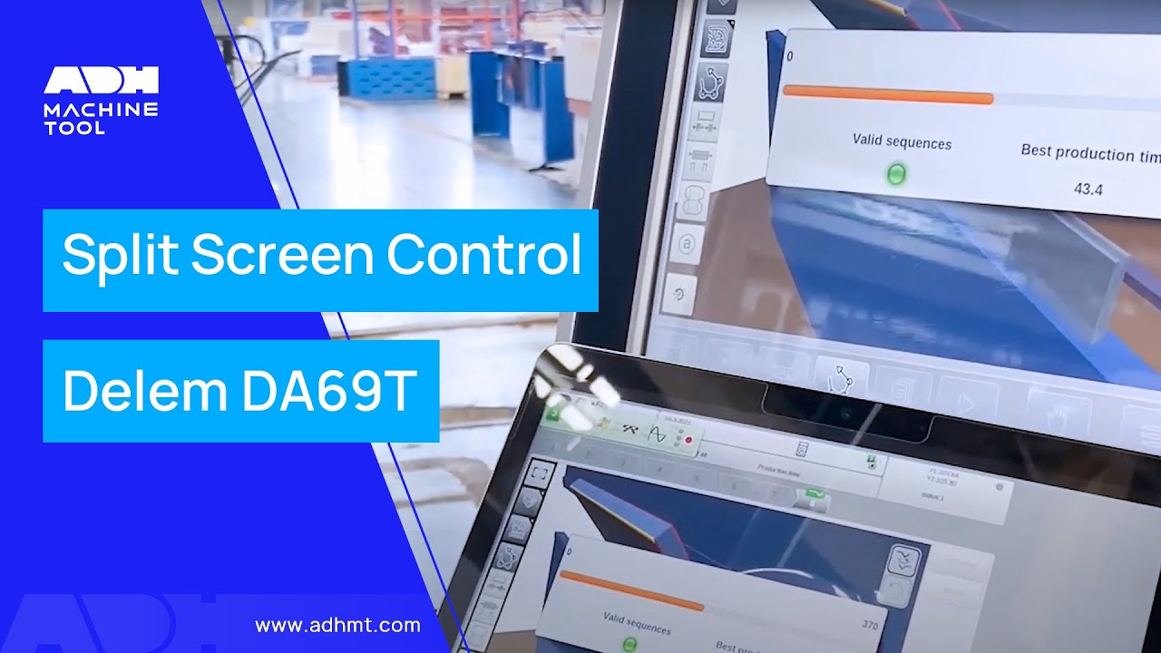 Delem DA69T Split Screen Control Function Display