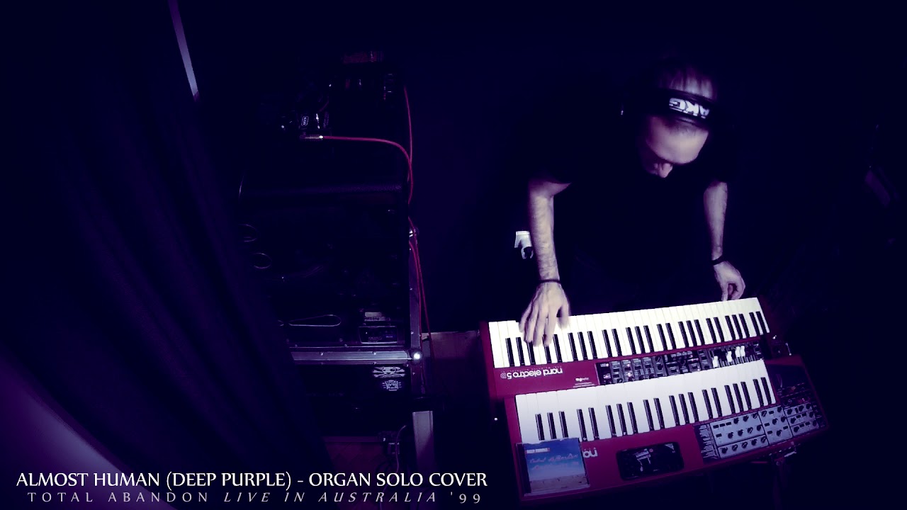 Almost Human (Deep Purple) - organ solo cover