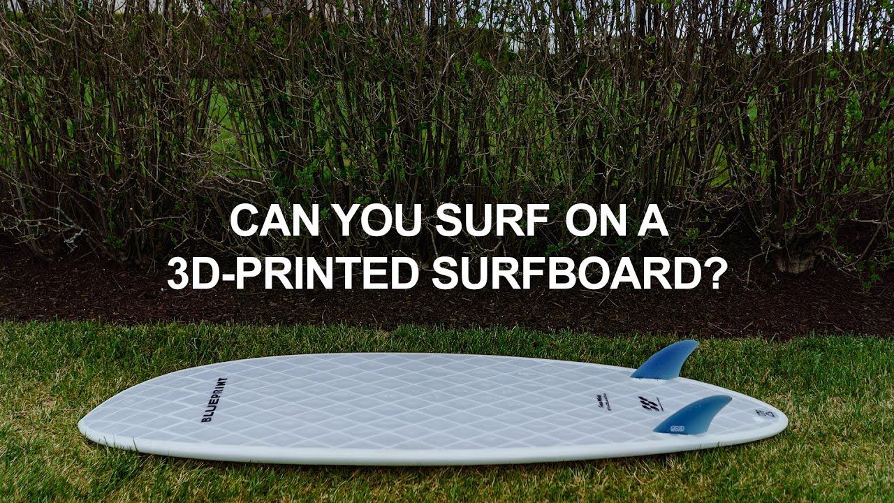 Review 3D-printed Surfboard 