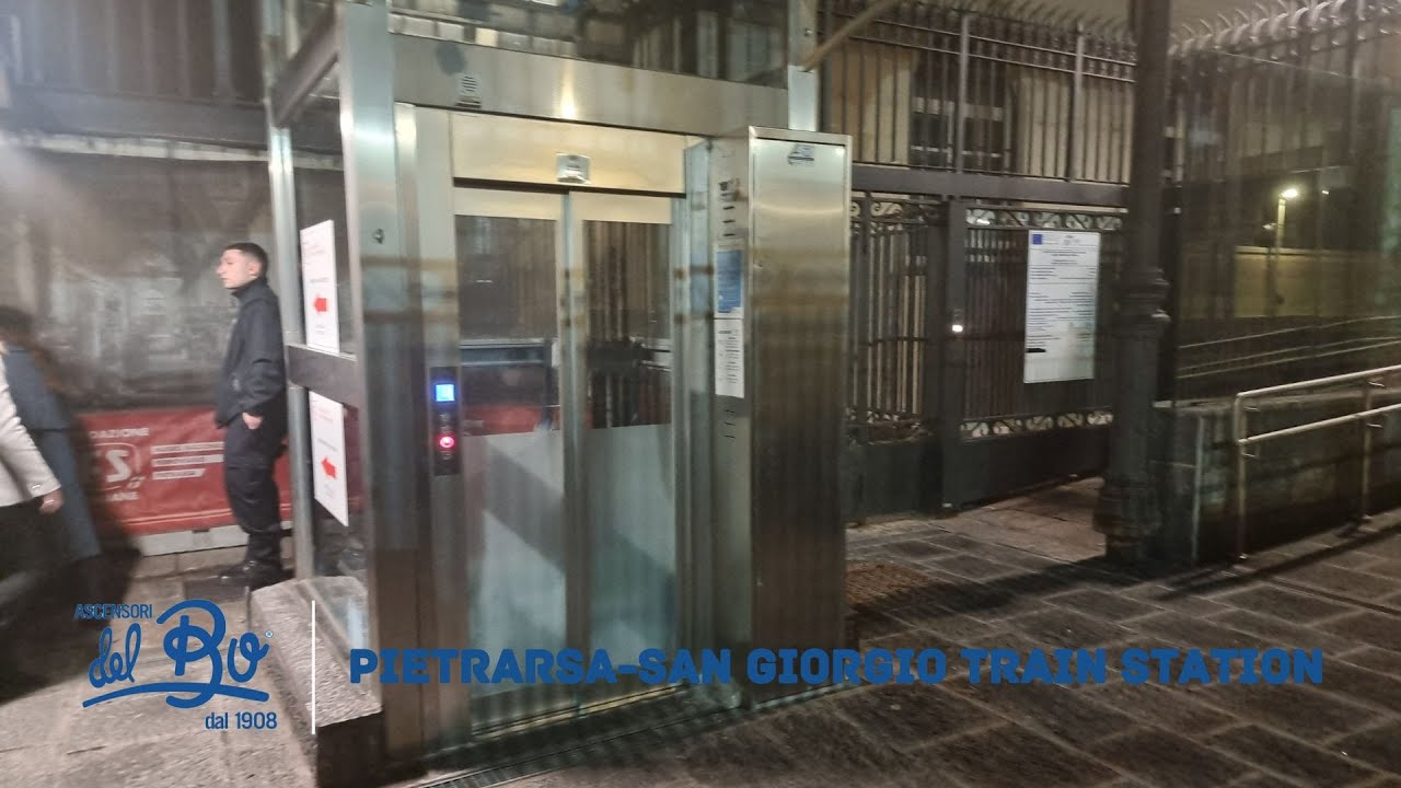 2 2022 Del Bo Scenic MRL traction elevators@Pietrarsa - S.Giorgio Railway Station, Portici, Italy