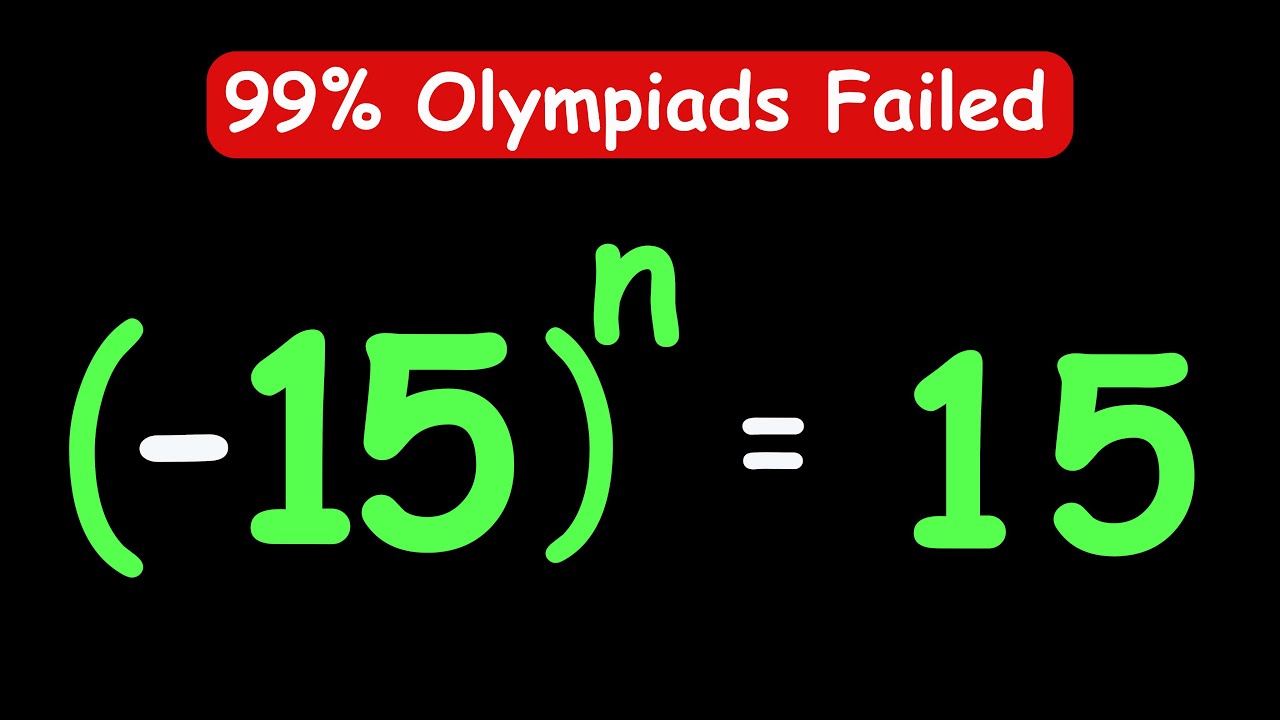 OLYMPIADS || How to Solve for t? || t = ? ||