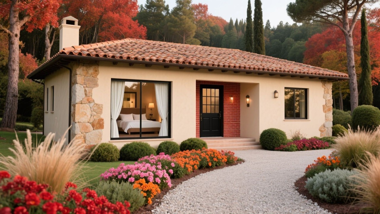 Mediterranean-Style Home with Terracotta Roof • A True Dream House • Home and Garden Ideas