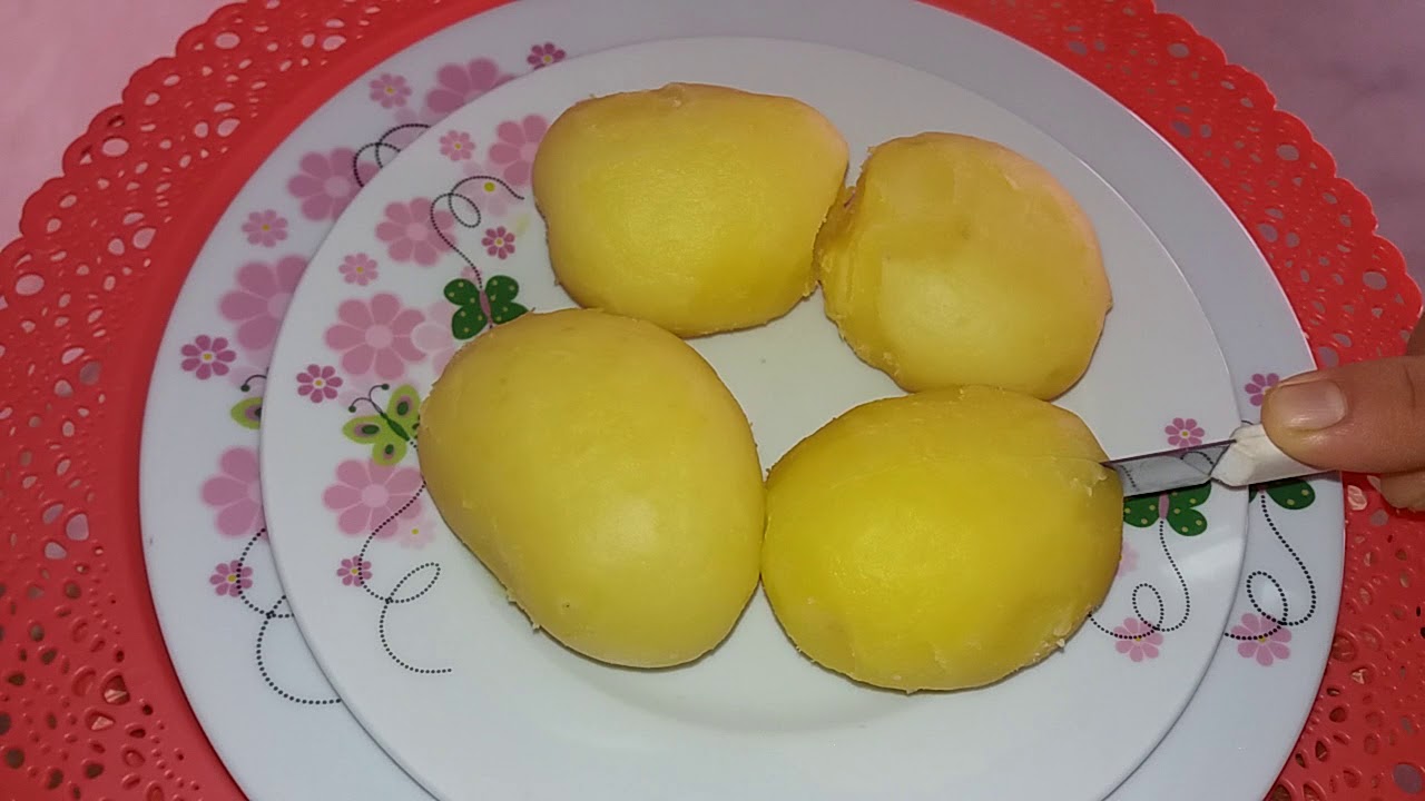 Lokum Gibi Patates Nasıl Haşlanır.Patates Ka&ccedil; Dakika da Haşlanır.&Ccedil;elik Tencere de Patates Haşlama