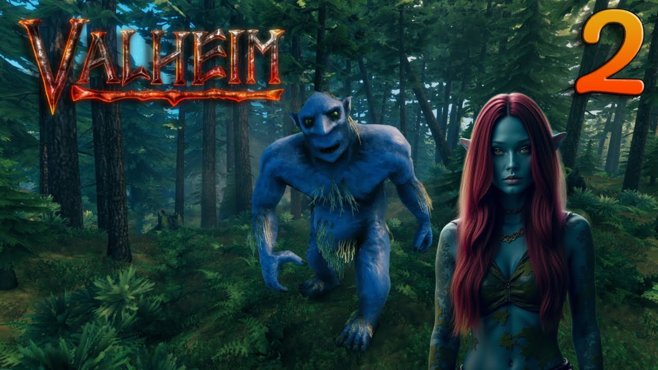 Изучаем Чёрный лес! - Valheim #2