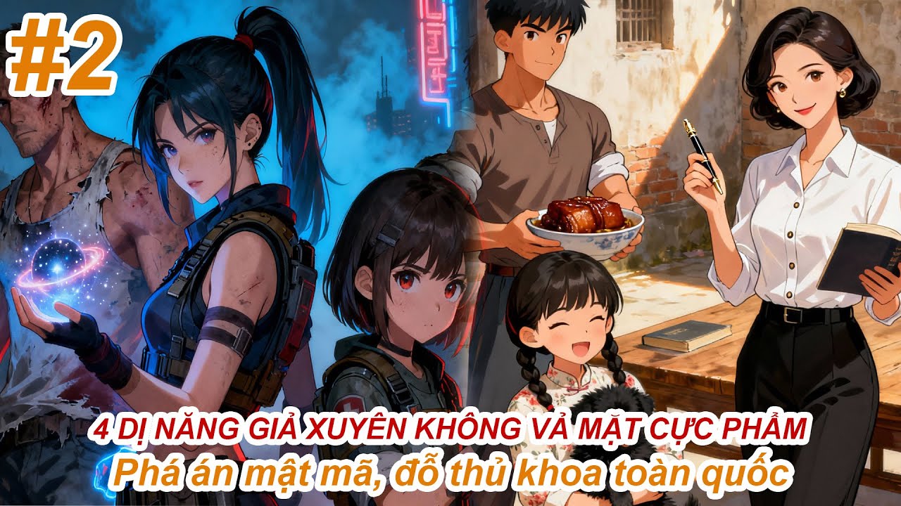 4 Dị Năng Giả Xuyên Không Vả Mặt Cực Phẩm | Phá Án Mật Mã, Đỗ Thủ Khoa Toàn Quốc  #2