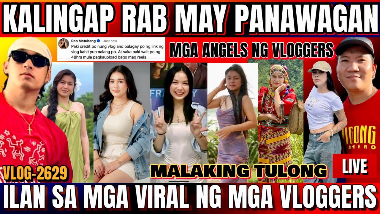 ⭕️ KALINGAP RAB MAY PANAWAGAN | ANGELS NG MGA CHARITY VLOGGERS MALAKING TULONG | SILA ANG VIRAL