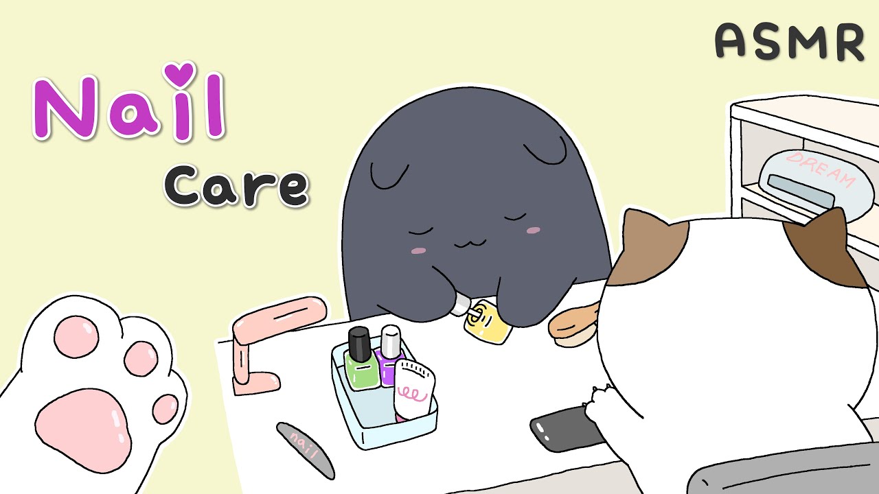 ASMR nail & hands Care 💅| Spa Animation