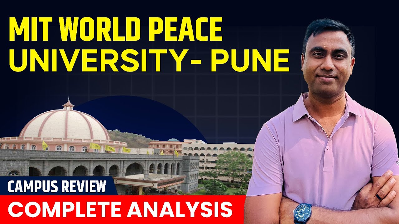 🎓 MIT World Peace University Campus Visit | Why Students Choose MIT-WPU Pune for Engineering?