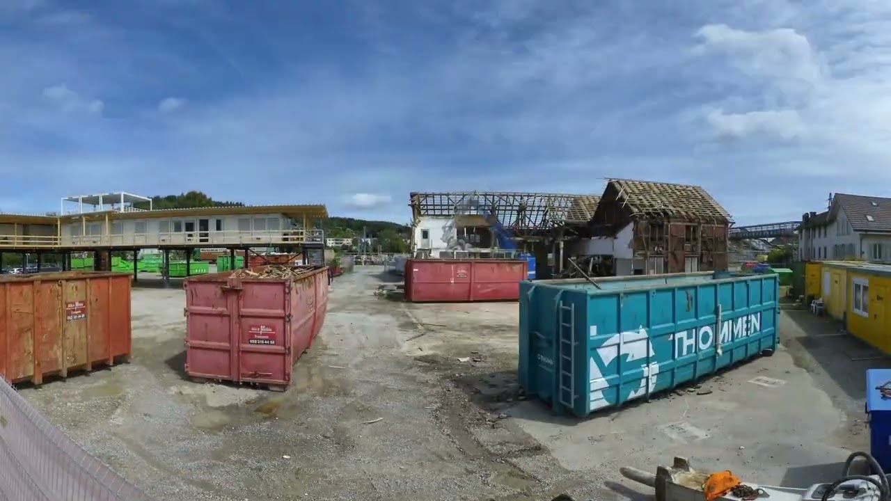 Zeitraffer Querung Grüze