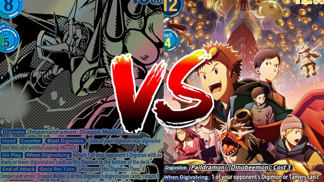 [DIGIMON TCG GAMEPLAY! BT-16] (B/G) IMPERIALDRAMON VS (B/G) IMPERIALDRAMON
