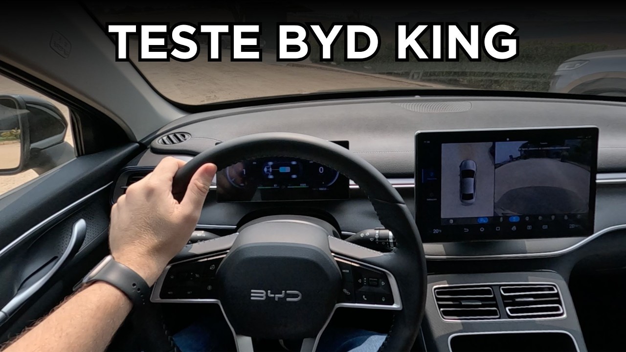 Teste BYD KING na terra e rodovia em 1ª pessoa - Tenha essa experiência junto comigo! #byd #bydking