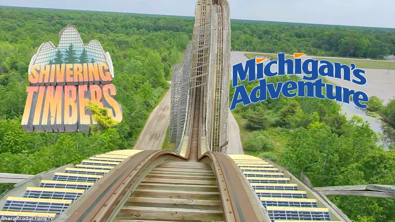 Shivering Timbers POV at Michigan's Adventure