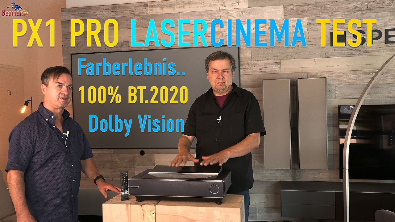Hisense PX1 Pro 4K HDR Triple LaserCinema - der ultimative  Heimkino Beamer mit 100% BT.2020