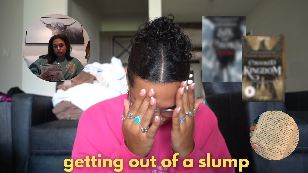 let's try to get out of a reading slump... again | reading slump diaries