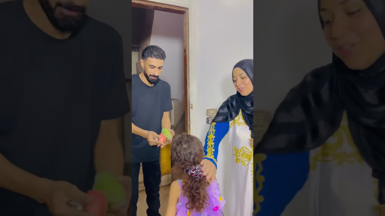 اسوء رد فعل تجاة  عامل البيتزا لكن رد فعل الطفلة لا يصدق