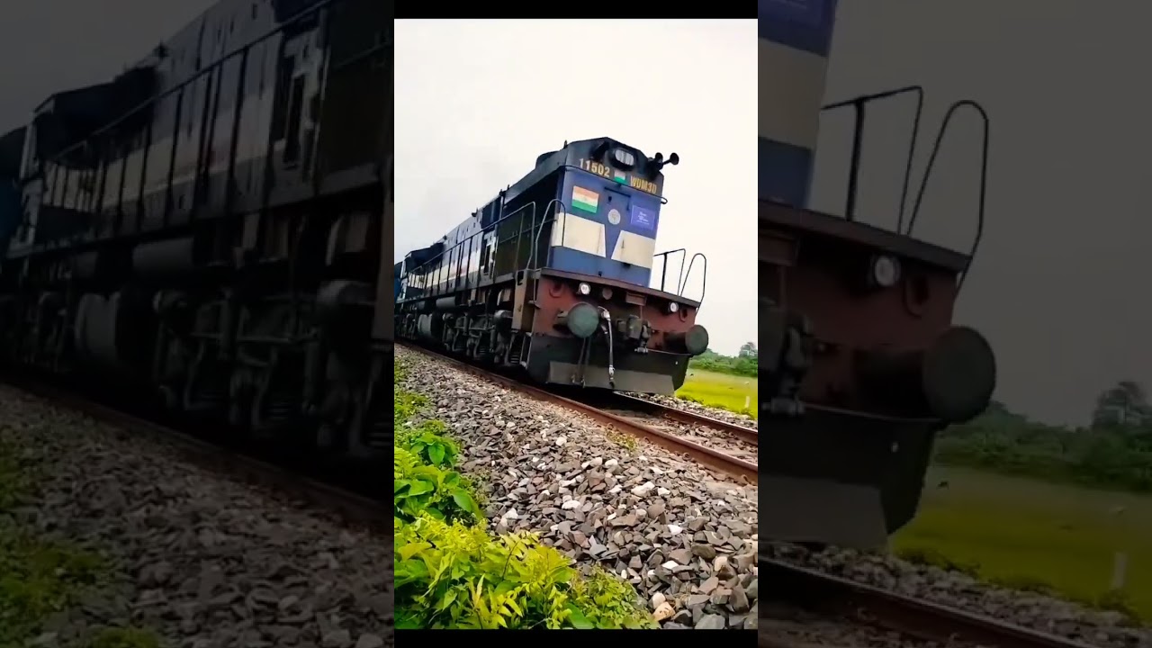 🚉🚉🚉Chandausi 🚉se🚊Bareilly🚊🚉wali 🚉🚉 train🚉🚉
