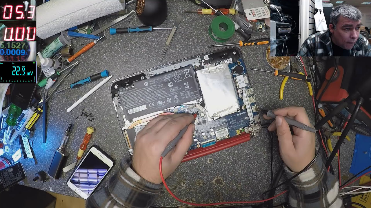 Hp 11-n083sa, dead by a very low battery, laptop repair