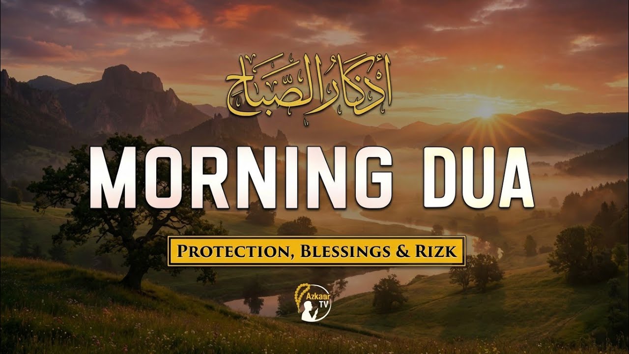 Morning Dua | أذكار الصباح | Morning Adhkar For Protection, Blessings & Rizq | Azkaar tv