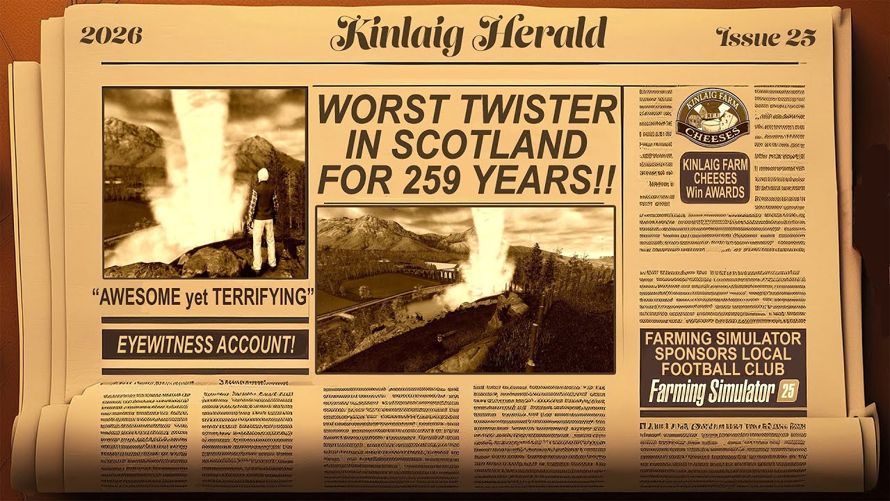 THE DESTRUCTION! THE POWER?! EP #25 (KINLAIG) Highlands Fishing Farming Simulator 25