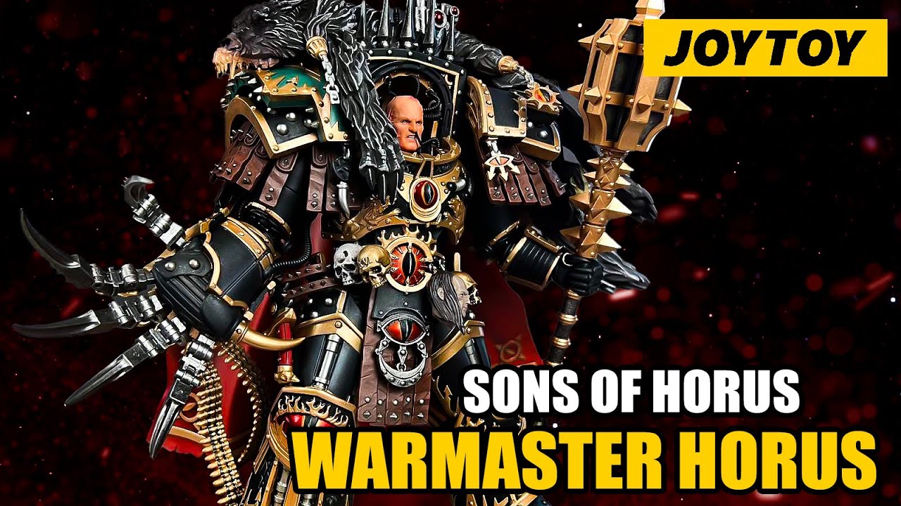 Распаковка JoyToy Sons of Horus Warmaster Horus Warhammer Horus Heresy
