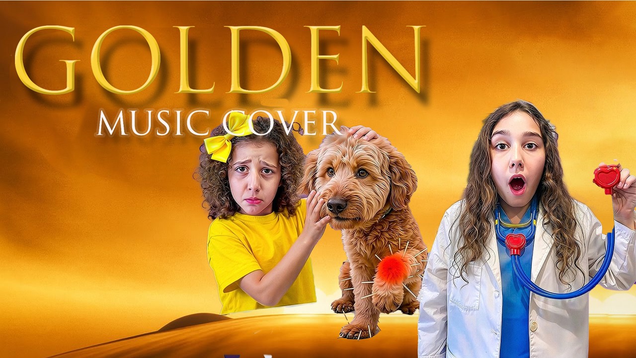 GOLDEN x Sierra & Rhia FAM - Sierra and Rhia take care of abandoned Dog (Official Music Cover)
