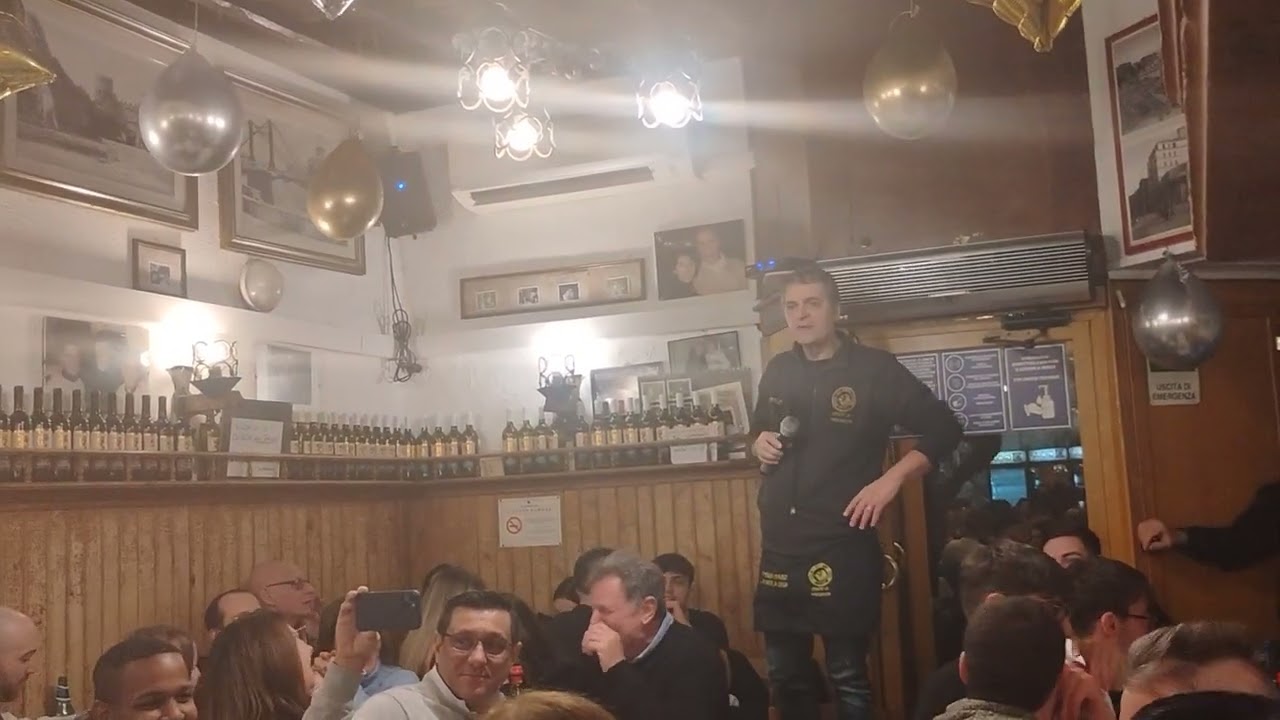 2024 25 Roma capodanno al Cencio la Parolaccia
