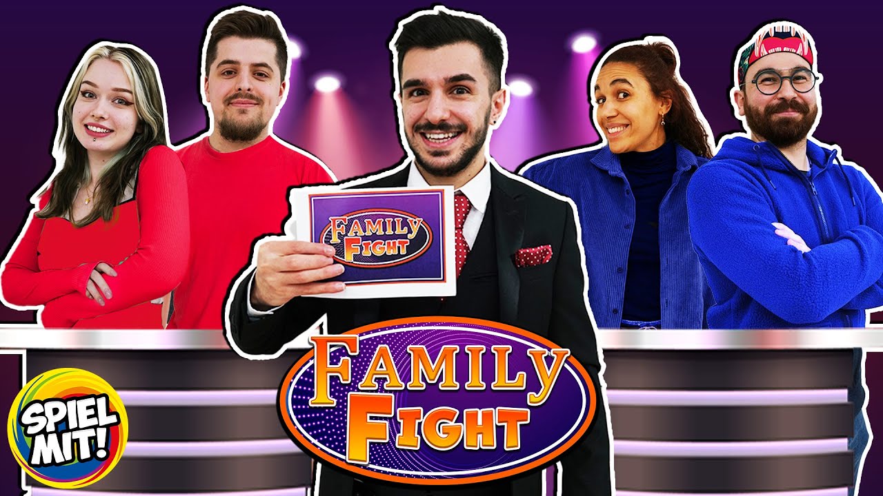 FAMILY FIGHT Folge 1: Gamer vs Gamer! Wer gewinnt die Quizshow?