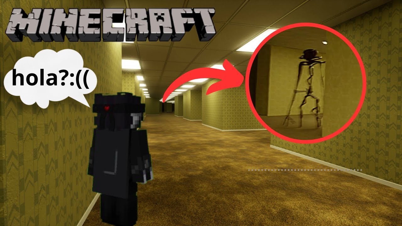 ESTOY EN LOS BACKROOMS!!! MINECRAFT #minecraft #terror