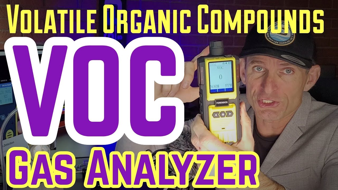 VOC Gas Detector and Analyzer (Volatile Organic Compounds)