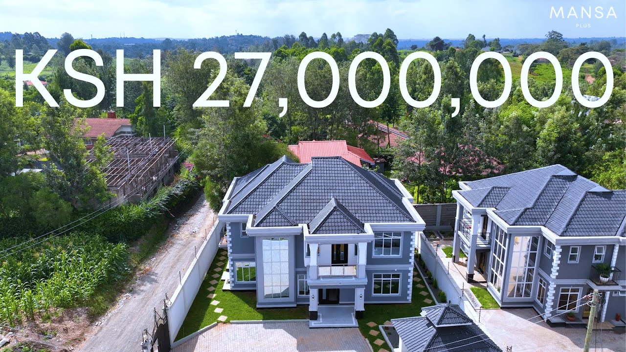 Внутри 27 000 000 кеш #Нгонг #Кения 4 спальни (продано) #мезонет #хаусные туры #особняк #дом мечты