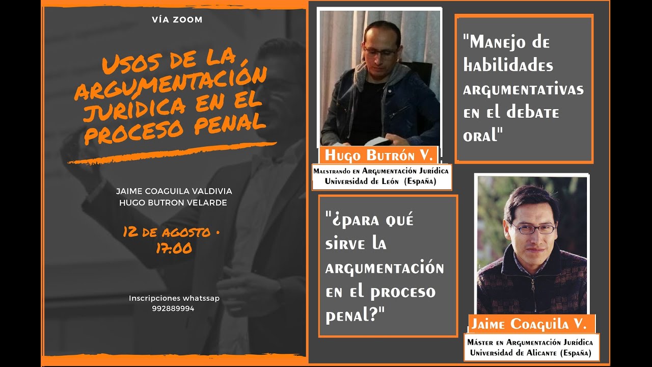 USOS DE LA ARGUMENTACIÓN JURÍDICA EN EL PROCESO PENAL