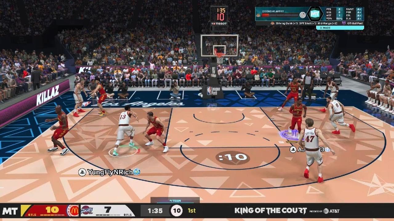 Edge of Seat Finish in King of the Court (You're Gonna Think I was Trying to Lose)