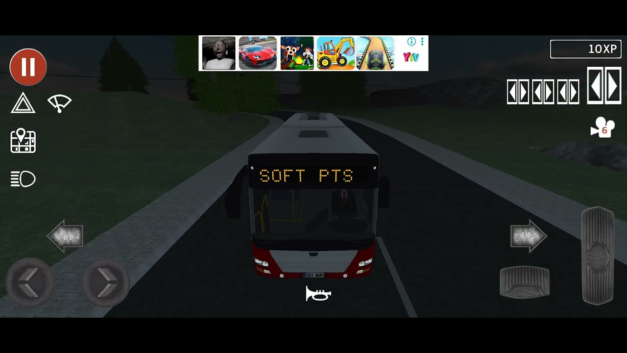 Автобус 13 уровень